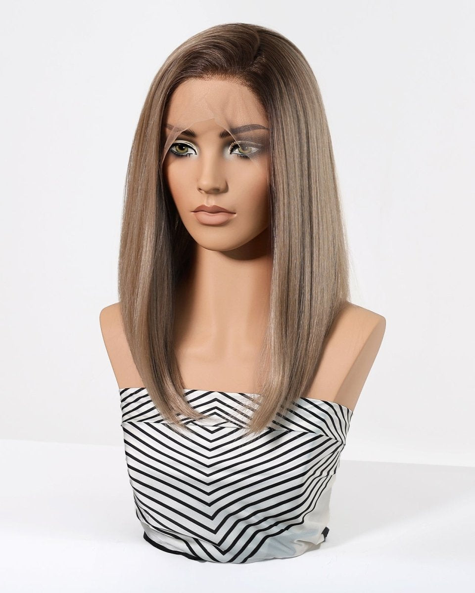 Shoulder Length Dark Blonde 13x6 Lace Front Wig - MARKETPLACE - Milk & Honey Wigs