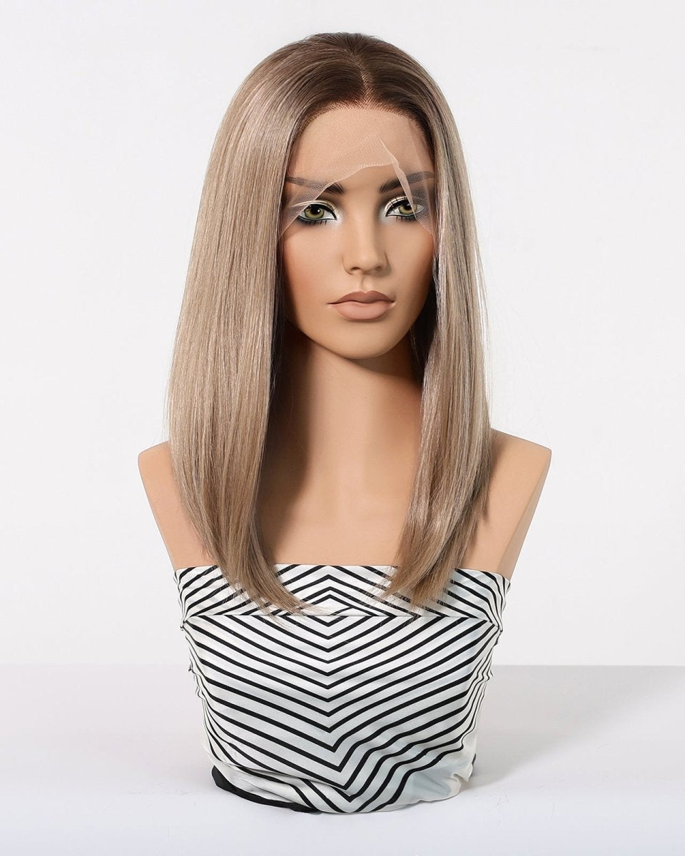 Shoulder Length Dark Blonde 13x6 Lace Front Wig - MARKETPLACE - Milk & Honey Wigs