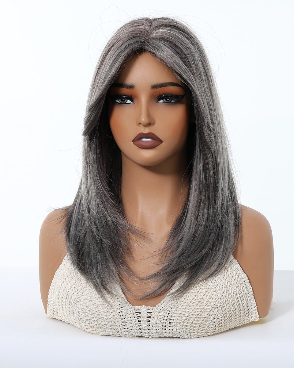 Silver Grey Layered Wig - MARKETPLACE - Milk & Honey Wigs