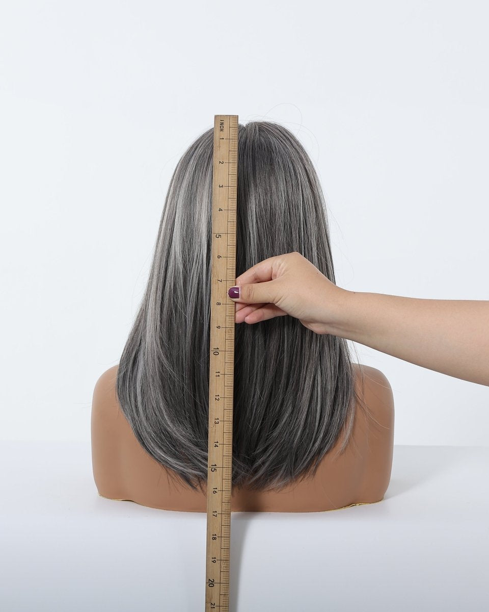 Silver Grey Layered Wig - MARKETPLACE - Milk & Honey Wigs
