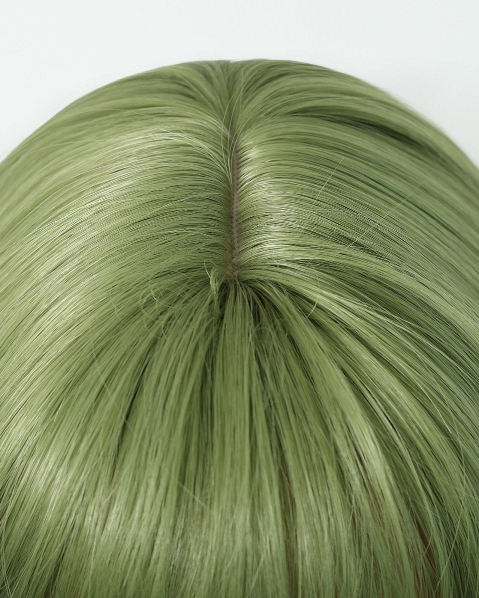 Sleek Olive Green Bob Wig - MARKETPLACE - Milk & Honey Wigs