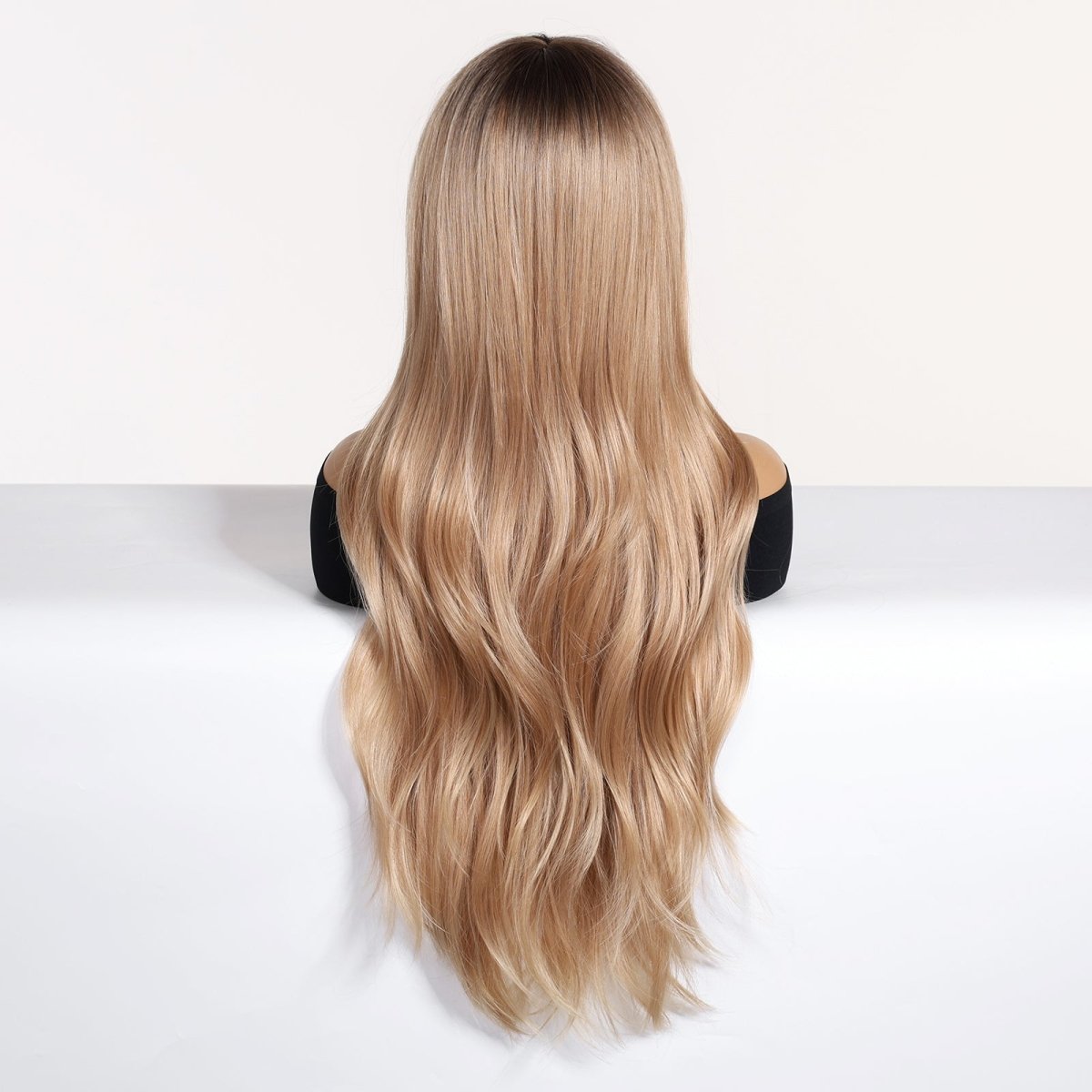 Soft Wavy Honey Brown Wig - MARKETPLACE - Milk & Honey Wigs