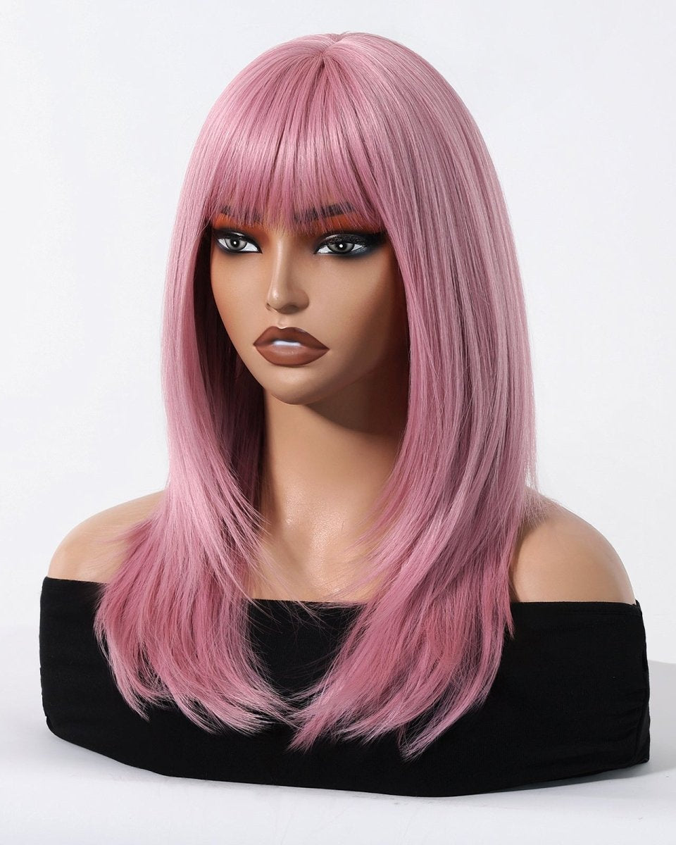Straight Pastel Pink Wig - MARKETPLACE - Milk & Honey Wigs