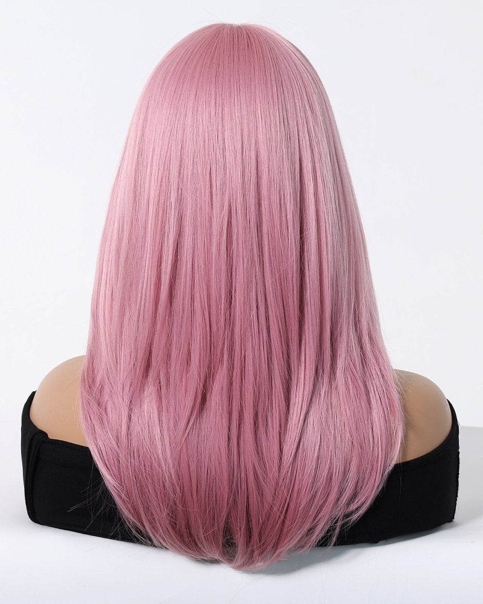 Straight Pastel Pink Wig - MARKETPLACE - Milk & Honey Wigs