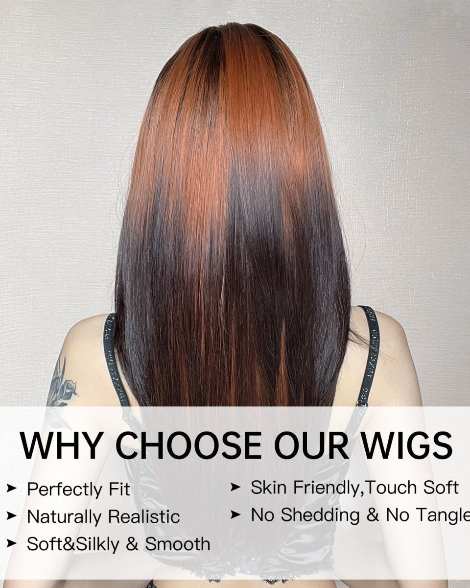 Straight Two - Tone Wig - MARKETPLACE - Milk & Honey Wigs