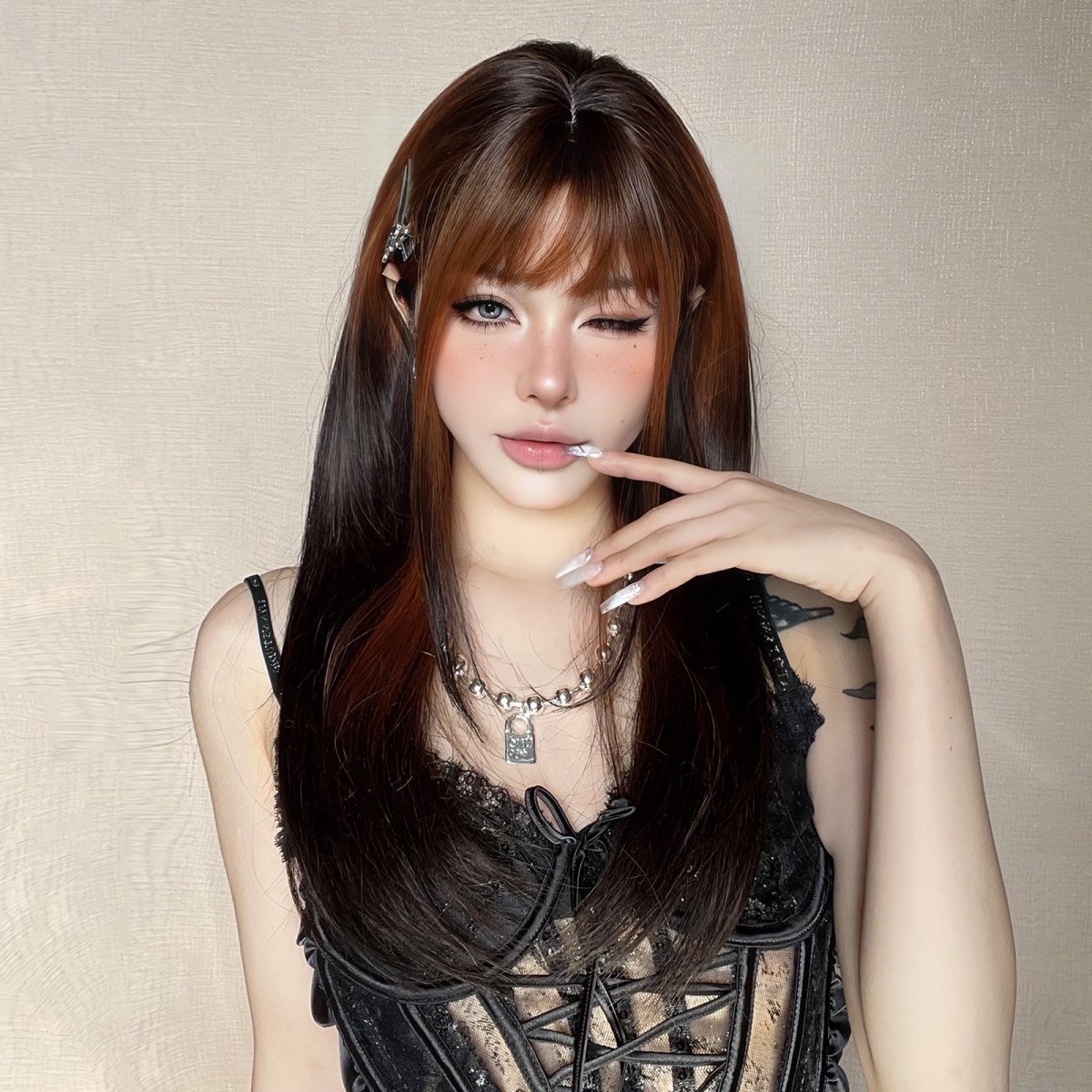 Straight Two - Tone Wig - MARKETPLACE - Milk & Honey Wigs