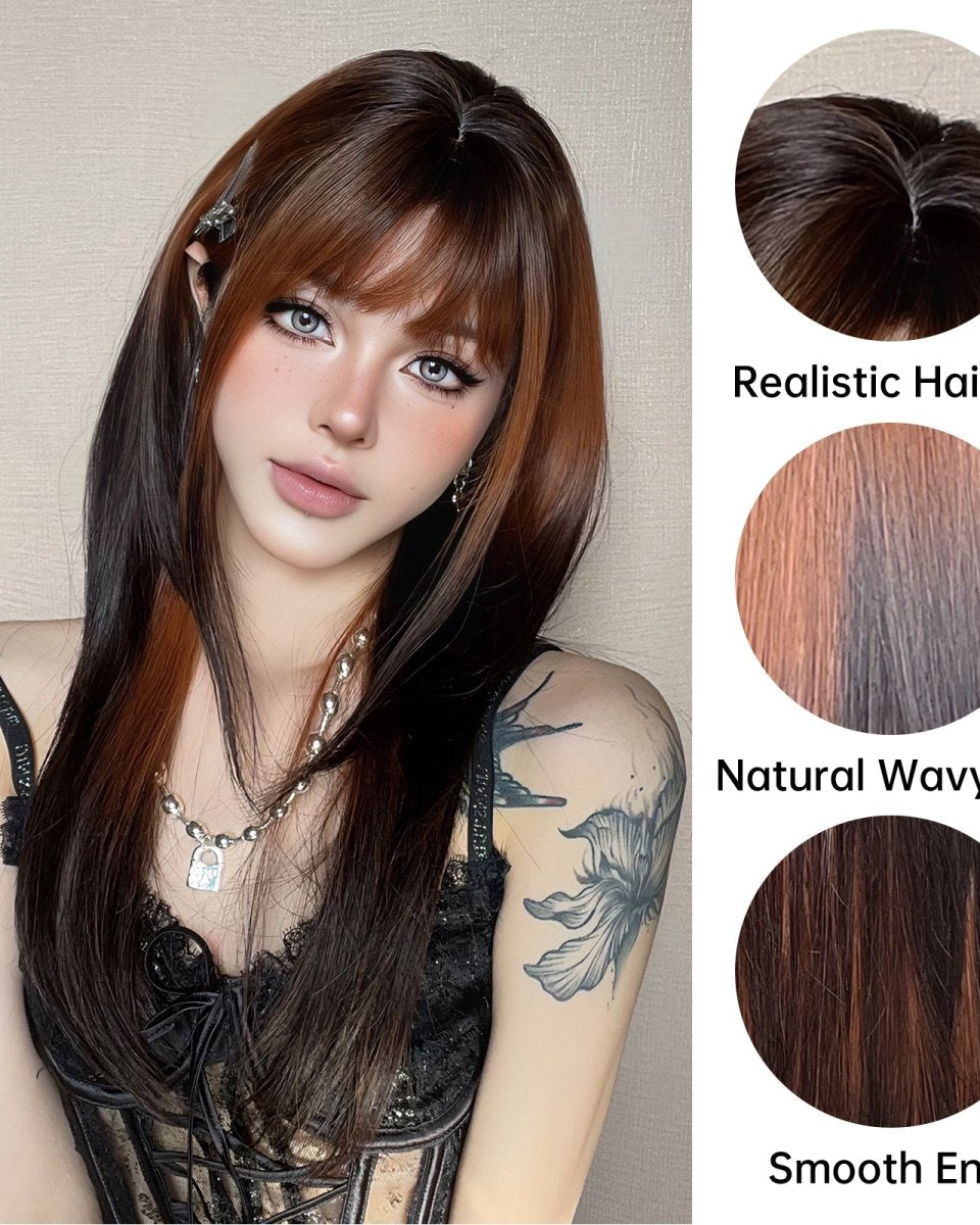 Straight Two - Tone Wig - MARKETPLACE - Milk & Honey Wigs