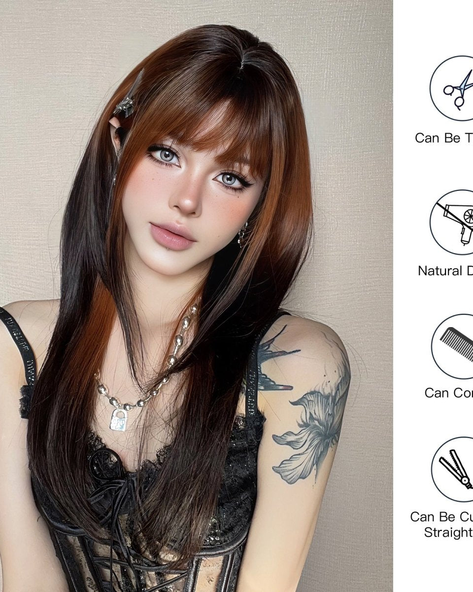 Straight Two - Tone Wig - MARKETPLACE - Milk & Honey Wigs