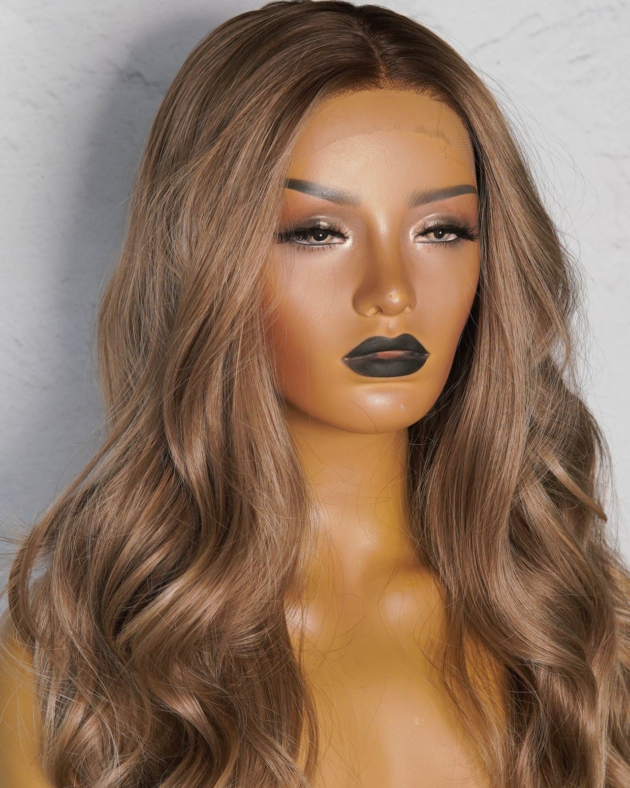 SYDNEY Ash Blonde Lace Front Wig - Milk & Honey Wigs