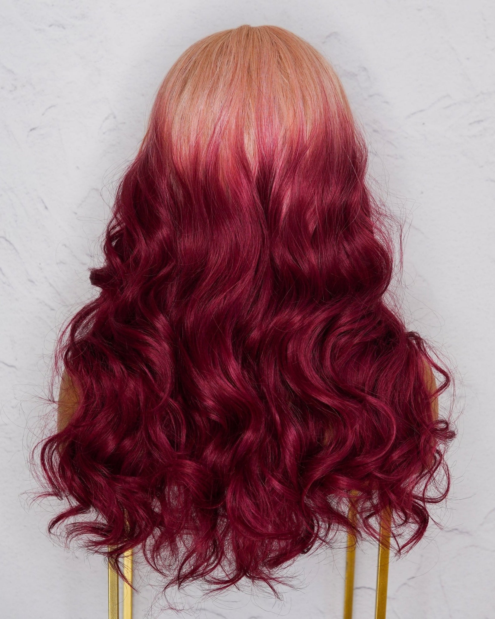 TABITHA Ombre Pink Lace Front Wig - Milk & Honey Wigs