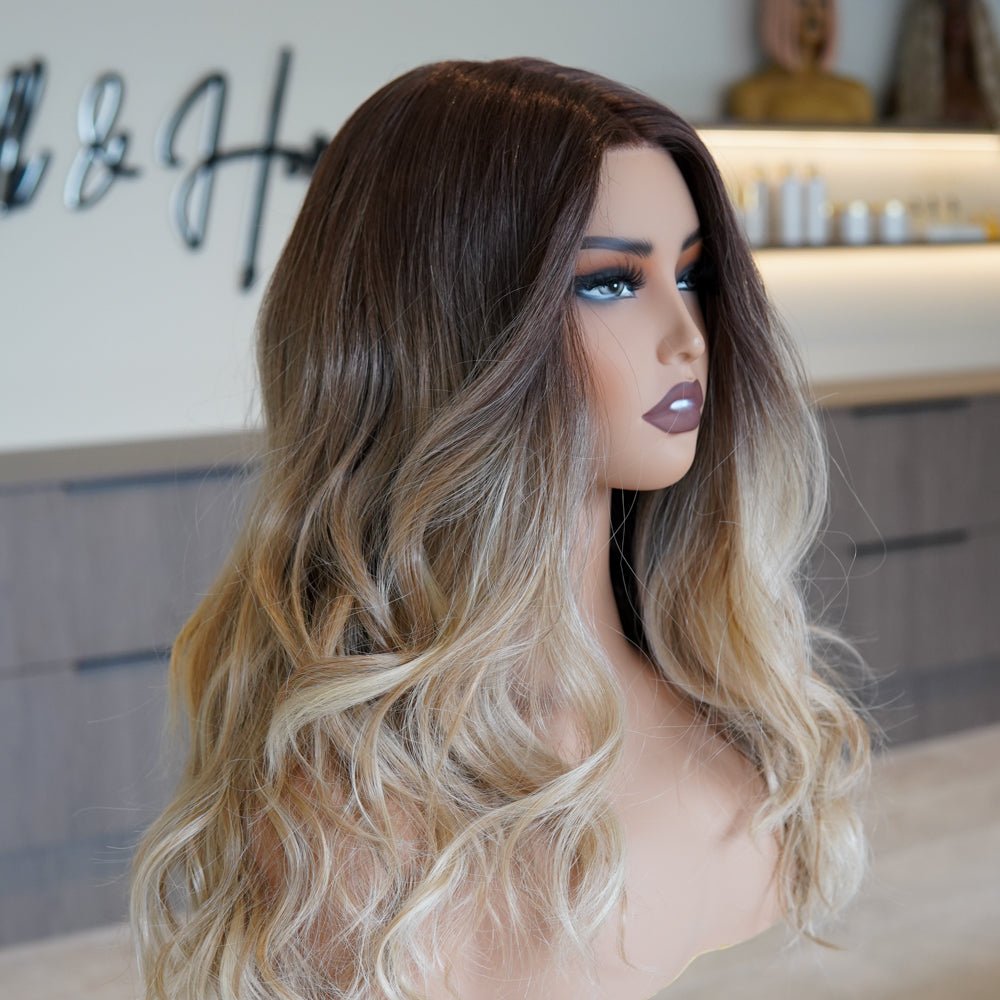 TAHLIAH Silk Mono Top Lace Front Wig - Milk & Honey Wigs