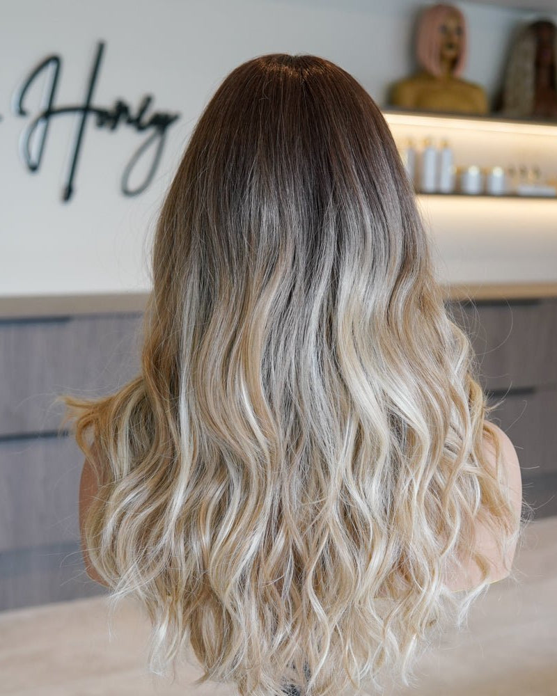 TAHLIAH Silk Mono Top Lace Front Wig - Milk & Honey Wigs