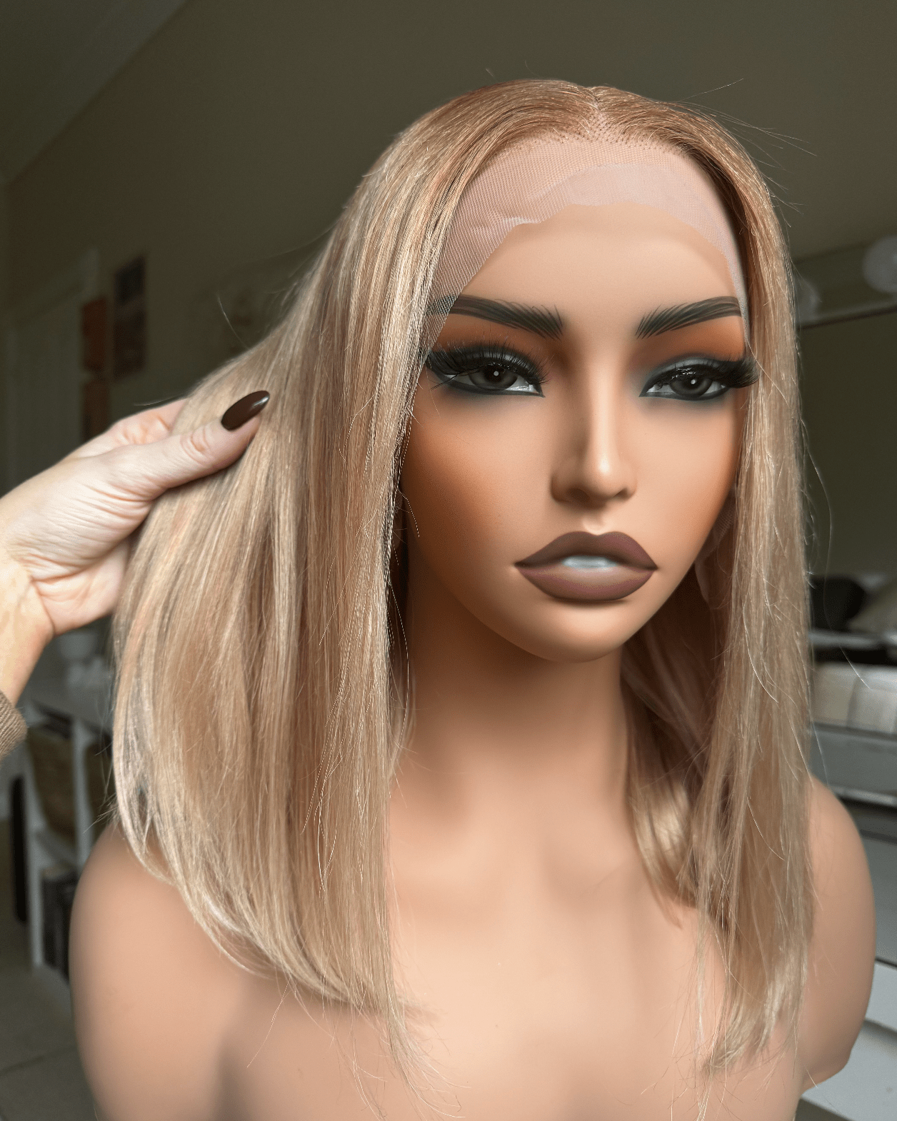 Tammy Blonde Human Hair Lace Front Wig **Ready To Ship** - Milk & Honey Wigs