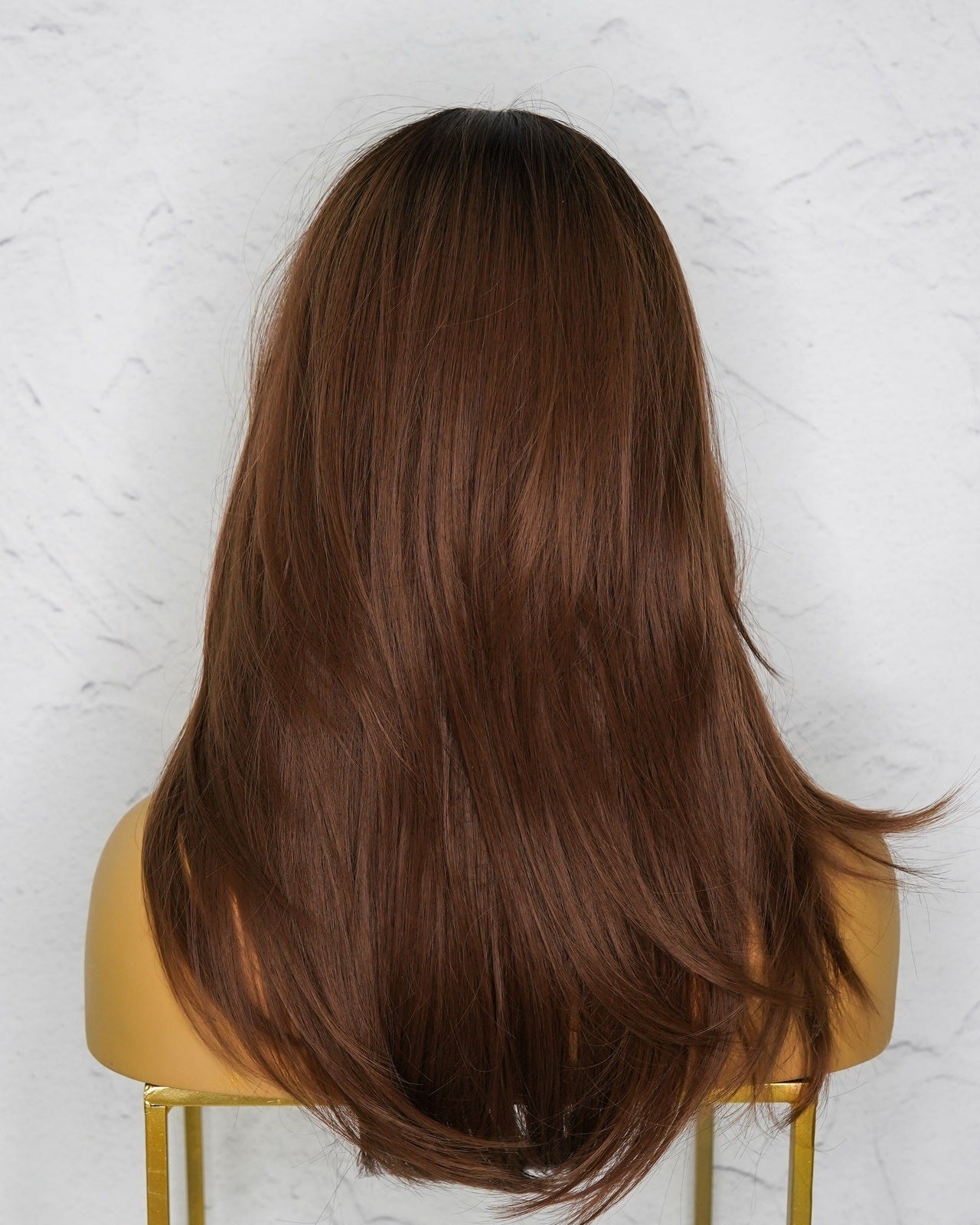 TESSA Brown 18" Fringe Wig - Milk & Honey Wigs