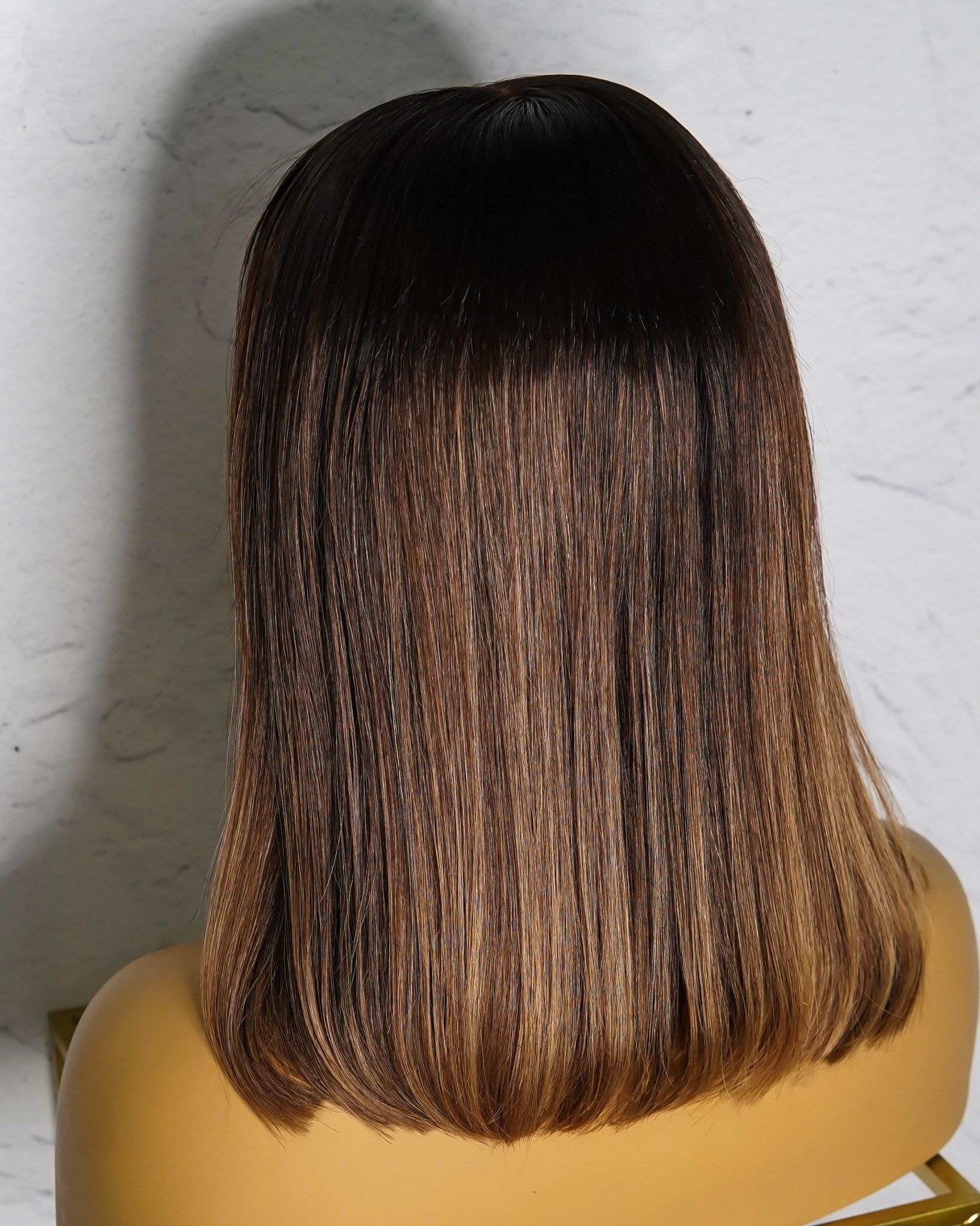 Tiarna Brown Human Hair Lace Front Wig **Ready To Ship** - Milk & Honey Wigs