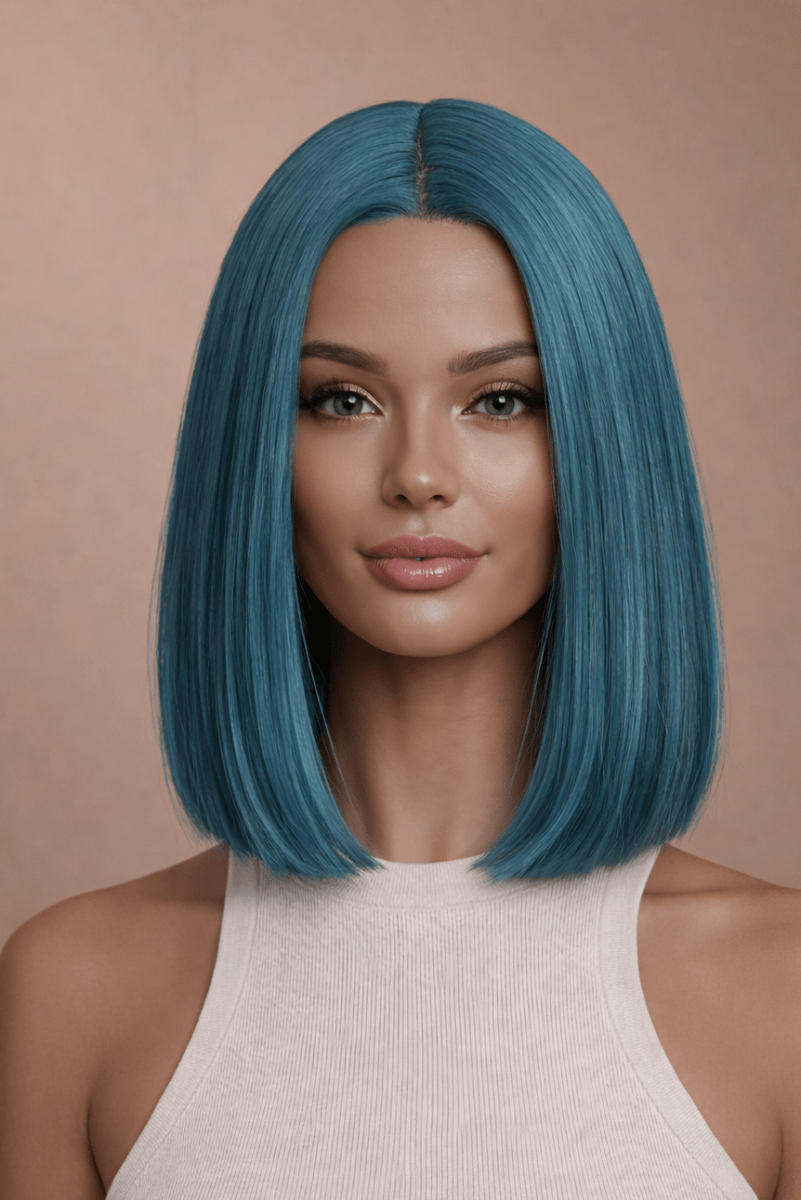 TILLY - Emerald - Lace Front Wig - Milk & Honey Wigs