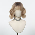 Tousled Honey Blonde Bob with Wispy Fringe Wig - MARKETPLACE - Milk & Honey Wigs