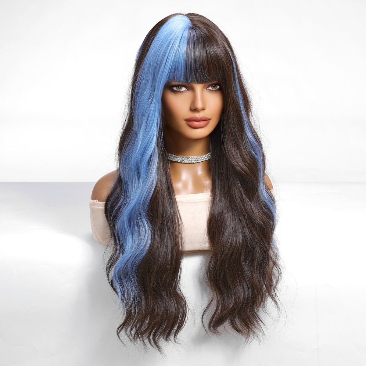 Two - Tone With Highlight Wig - MARKETPLACE - Milk & Honey Wigs