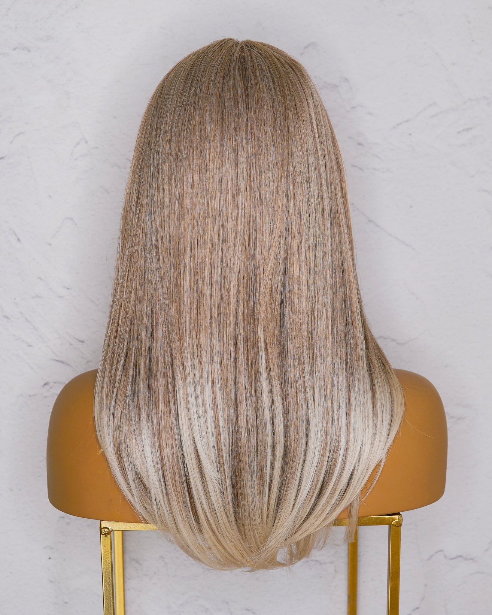 VALERIE Frosted Blonde Lace Front Wig - Milk & Honey Wigs