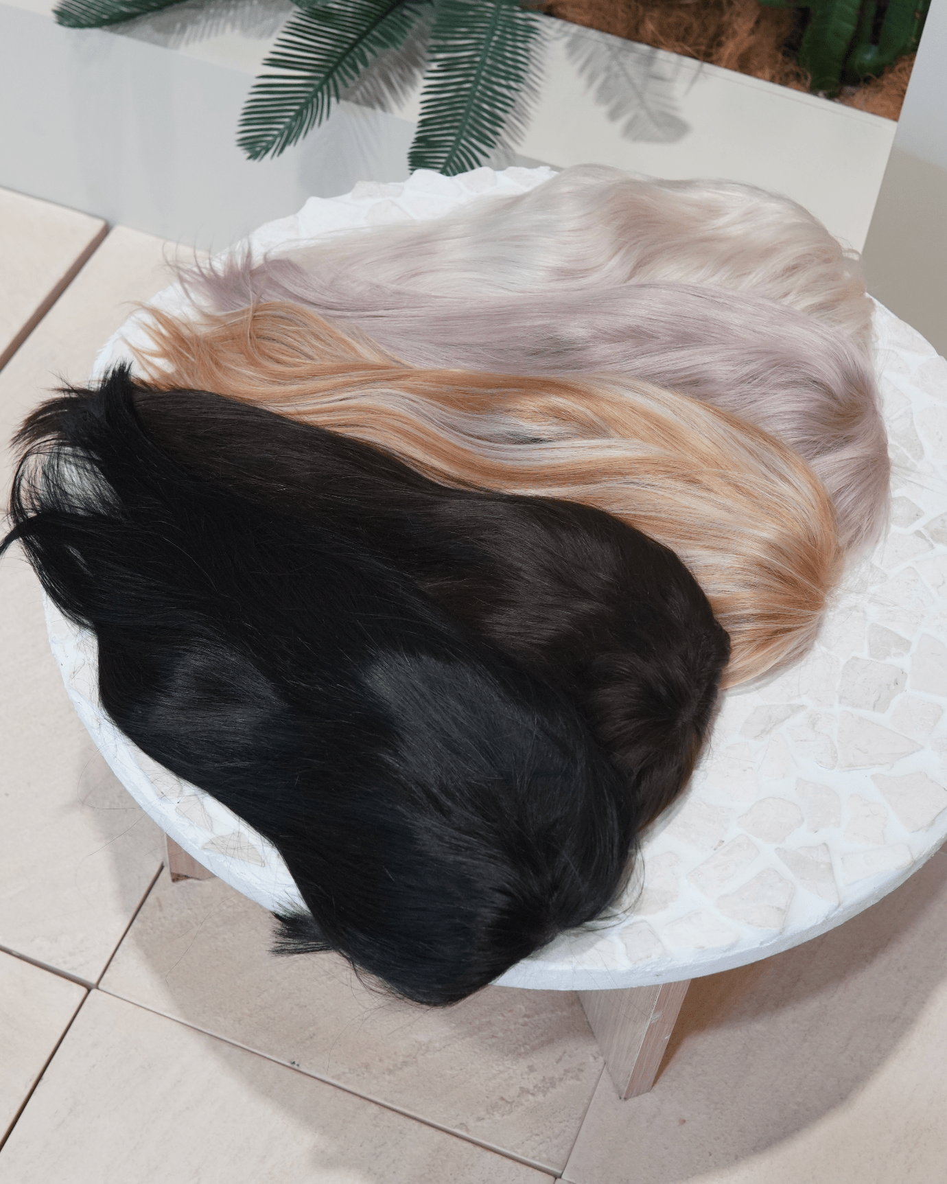 Vicki Human Hair 5x5" Fringe Wig - Milk & Honey Wigs