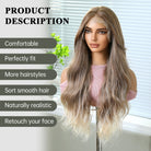 Wavy Long Warm Blonde 13x6 Lace Front Wig - MARKETPLACE - Milk & Honey Wigs