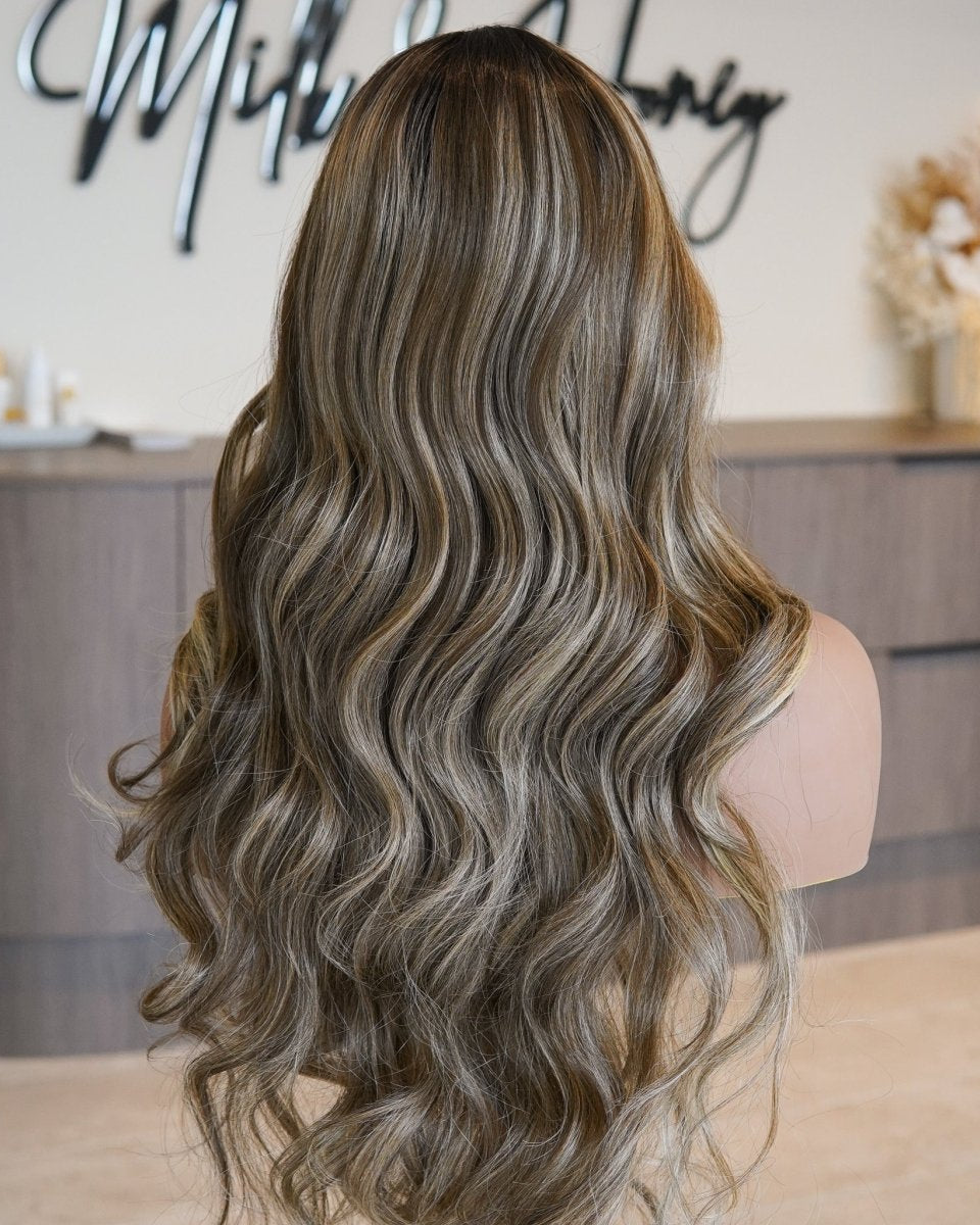 WILMA Mocha Lace Front Wig - Milk & Honey Wigs