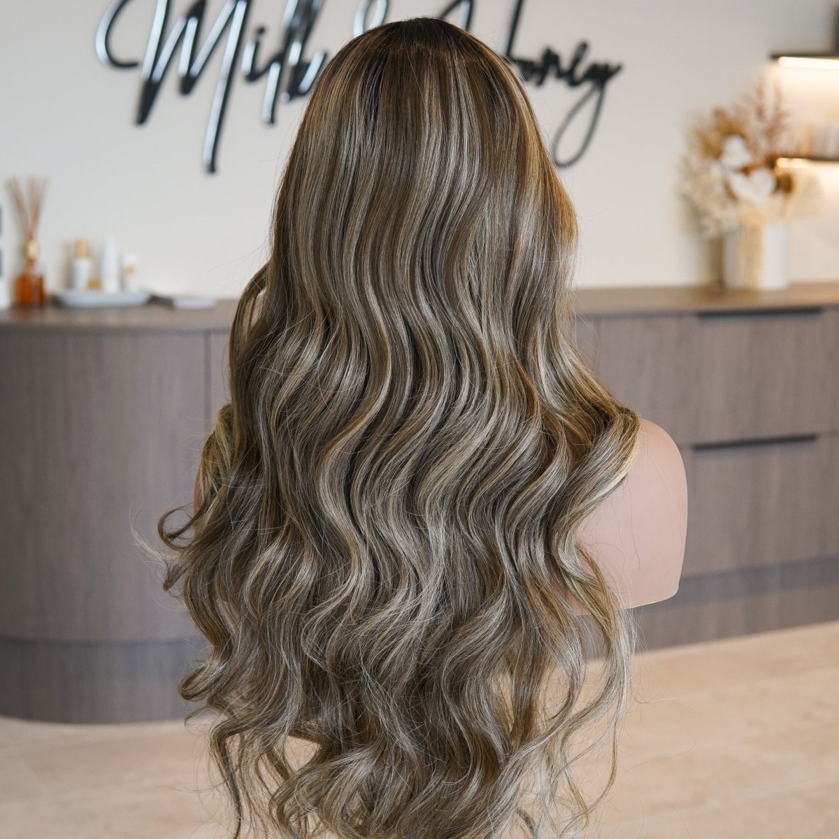 WILMA Mocha Lace Front Wig - Milk & Honey Wigs