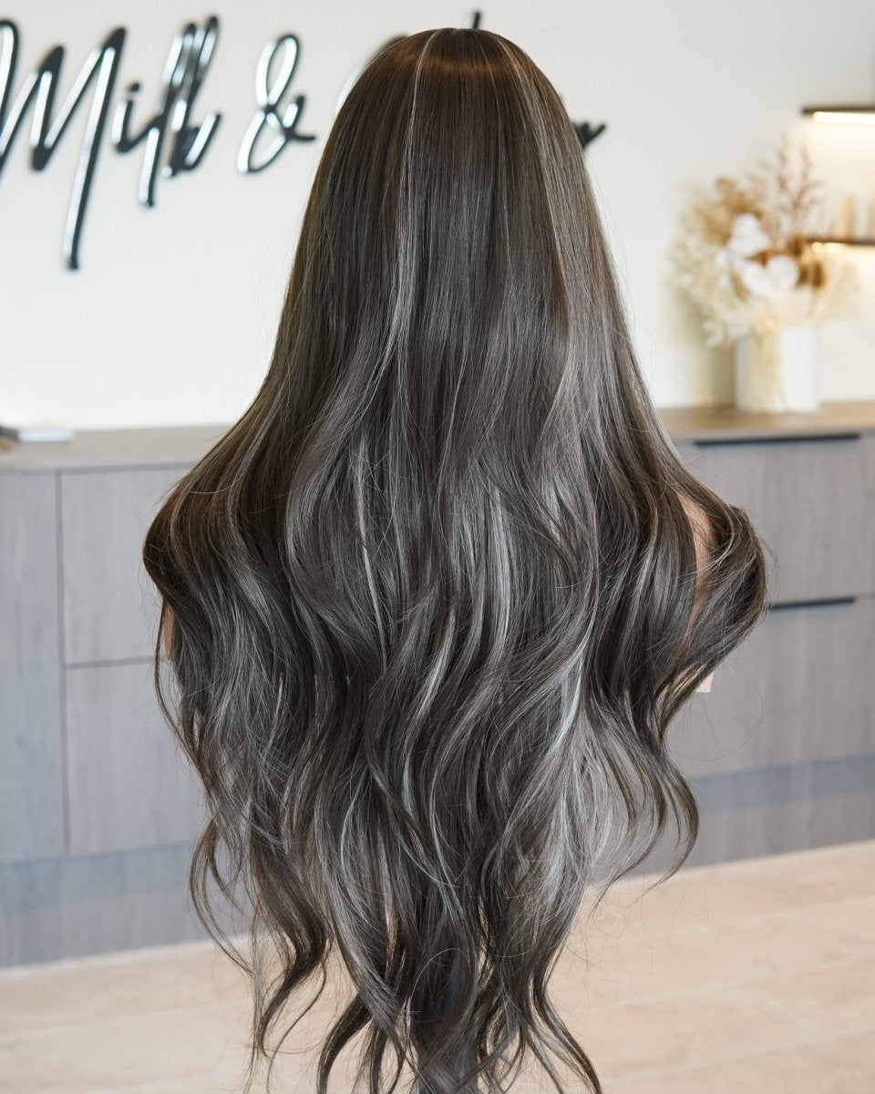 ZINA Mixed Brown 13x6 Lace Front Wig - Milk & Honey Wigs