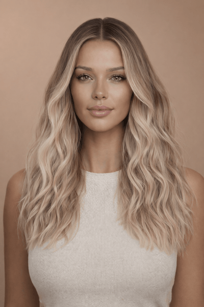 ZOEY - Ombre Blonde - Lace Front Wig - Milk & Honey Wigs