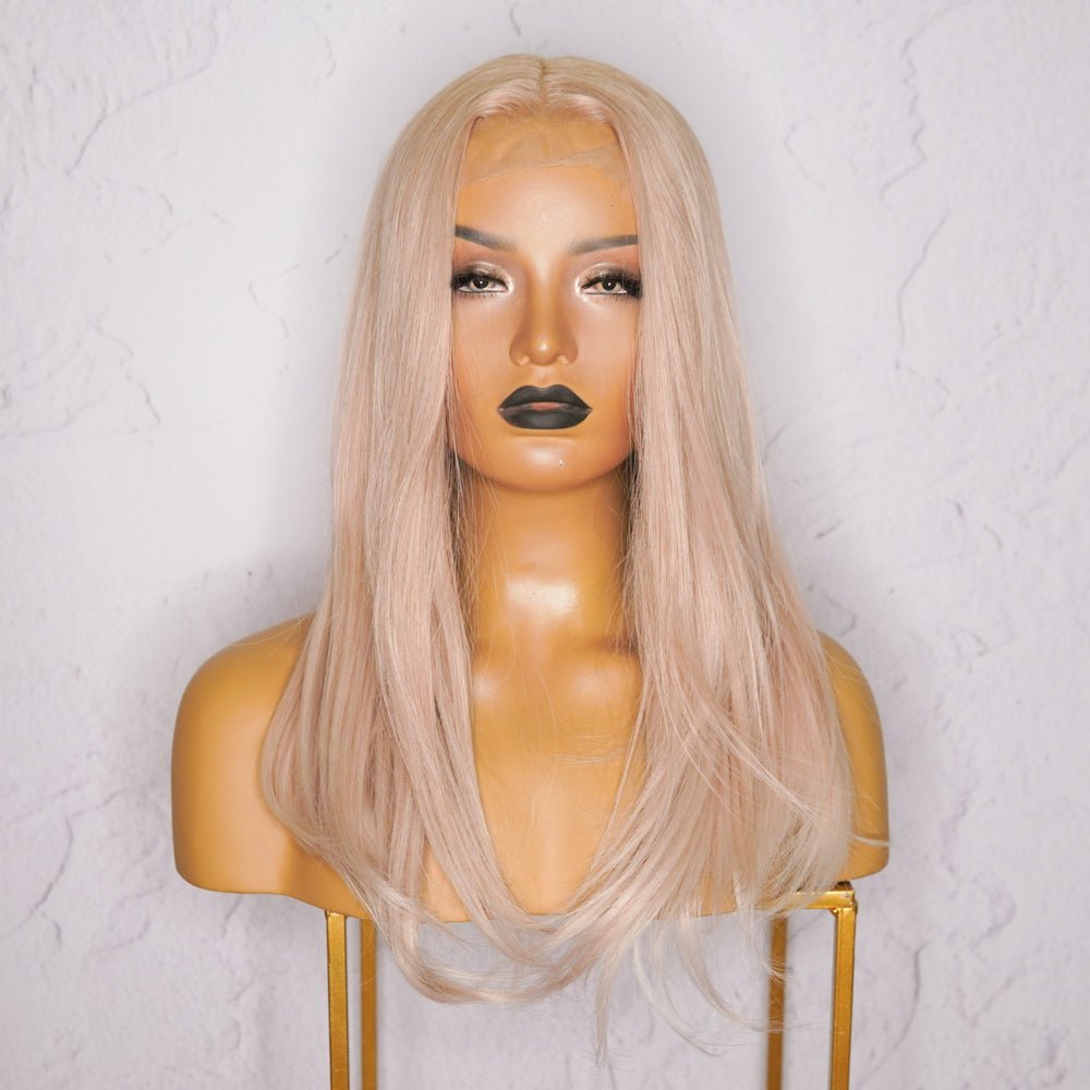 ZYPHER - Blonde - Lace Front Wig | Blonde, 16 Inch, 13x6 Lace Front, Synthetic Hair | Milk & Honey Wigs