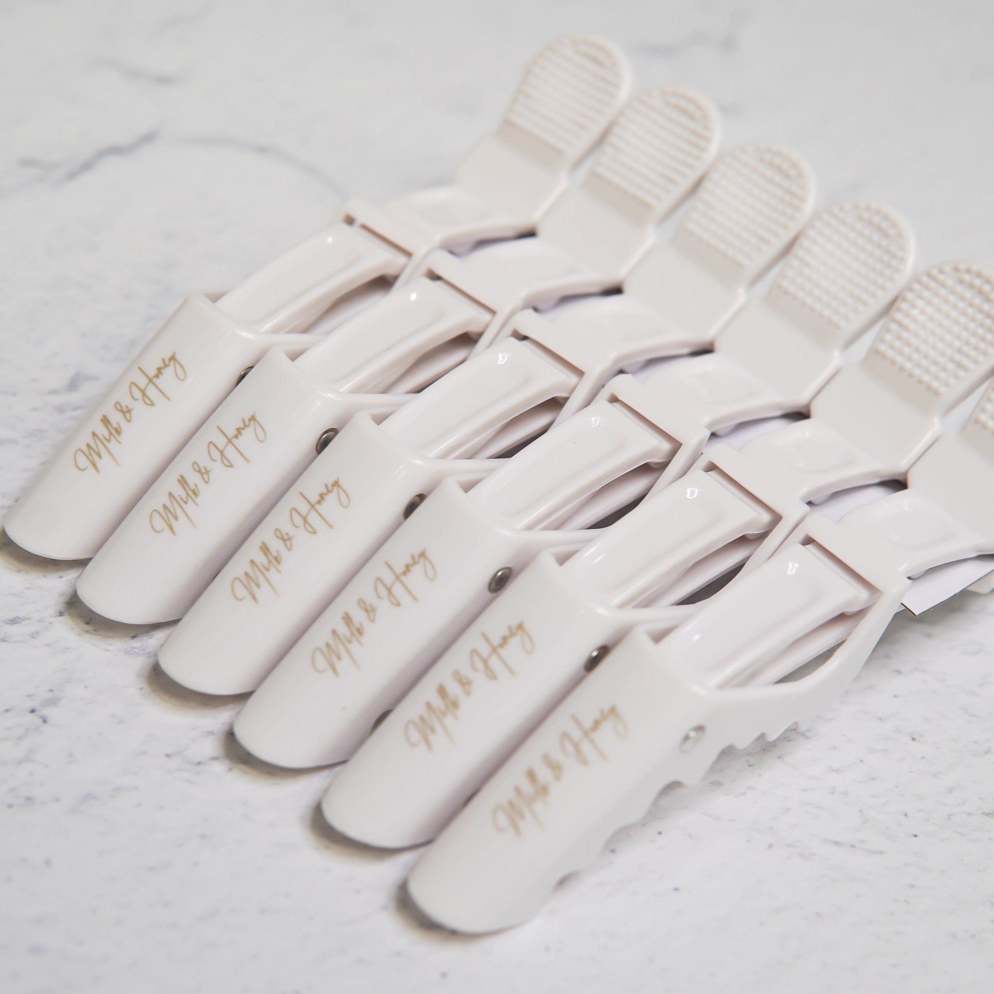 6PC MH SECTIONING CLIPS - Milk & Honey Wigs