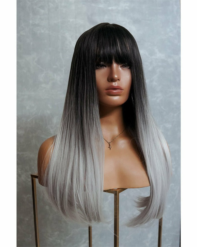 AALIYAH Ombre Fringe Wig - Milk & Honey Wigs