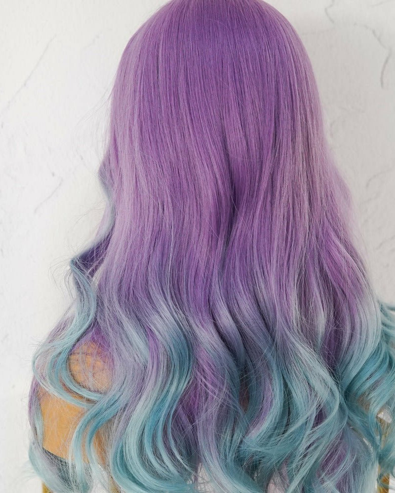 ADELE Ombre Purple Fringe Wig - Milk & Honey Wigs