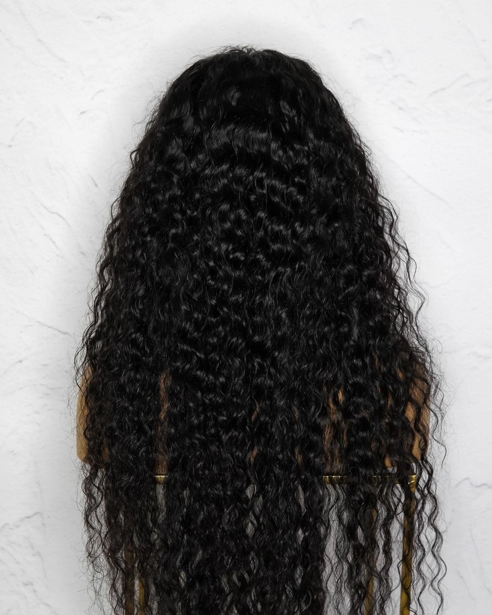 ALEX Natural Black Raw Curl Human Hair Lace Front Wig - Milk & Honey Wigs