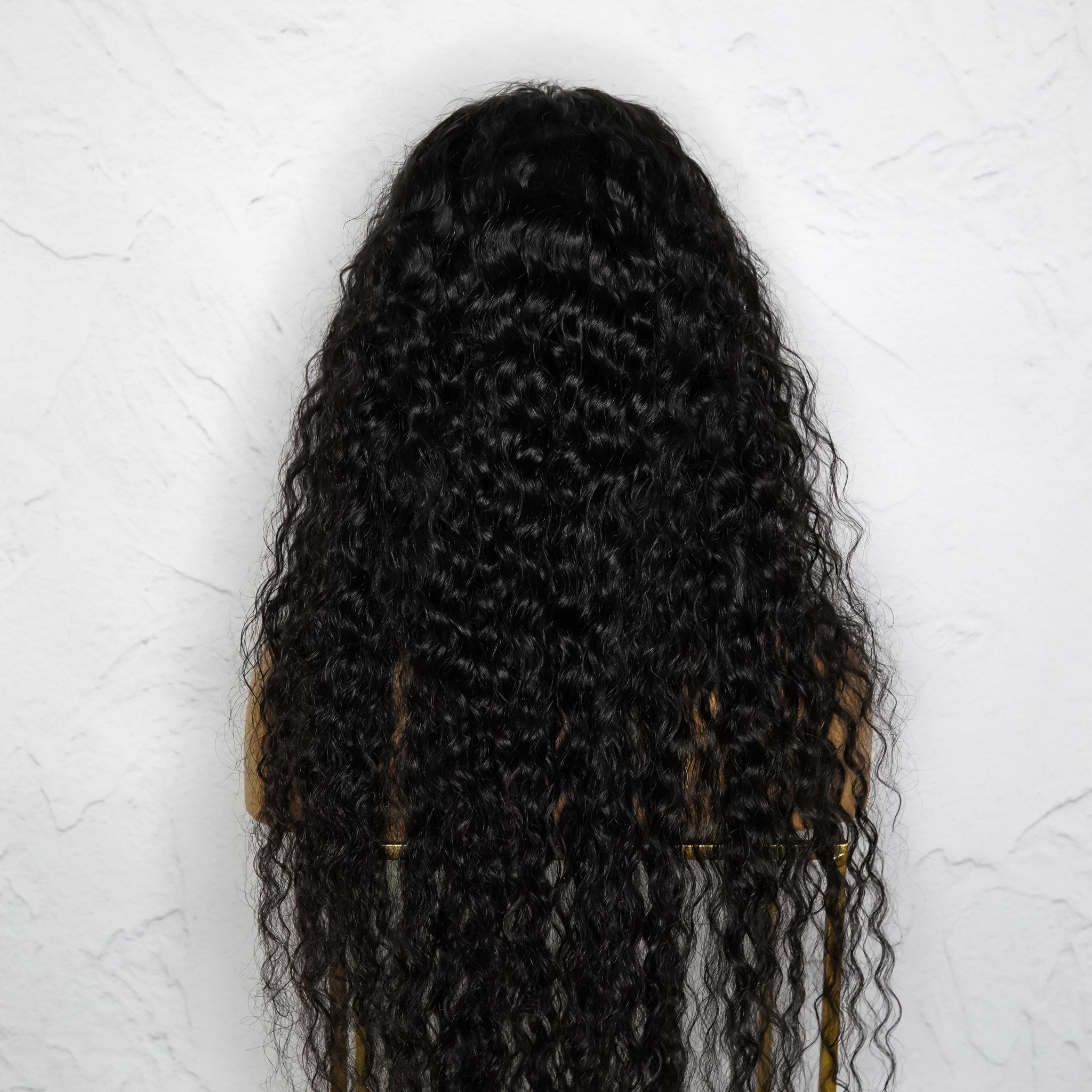 ALEX Natural Black Raw Curl Human Hair Lace Front Wig - Milk & Honey Wigs