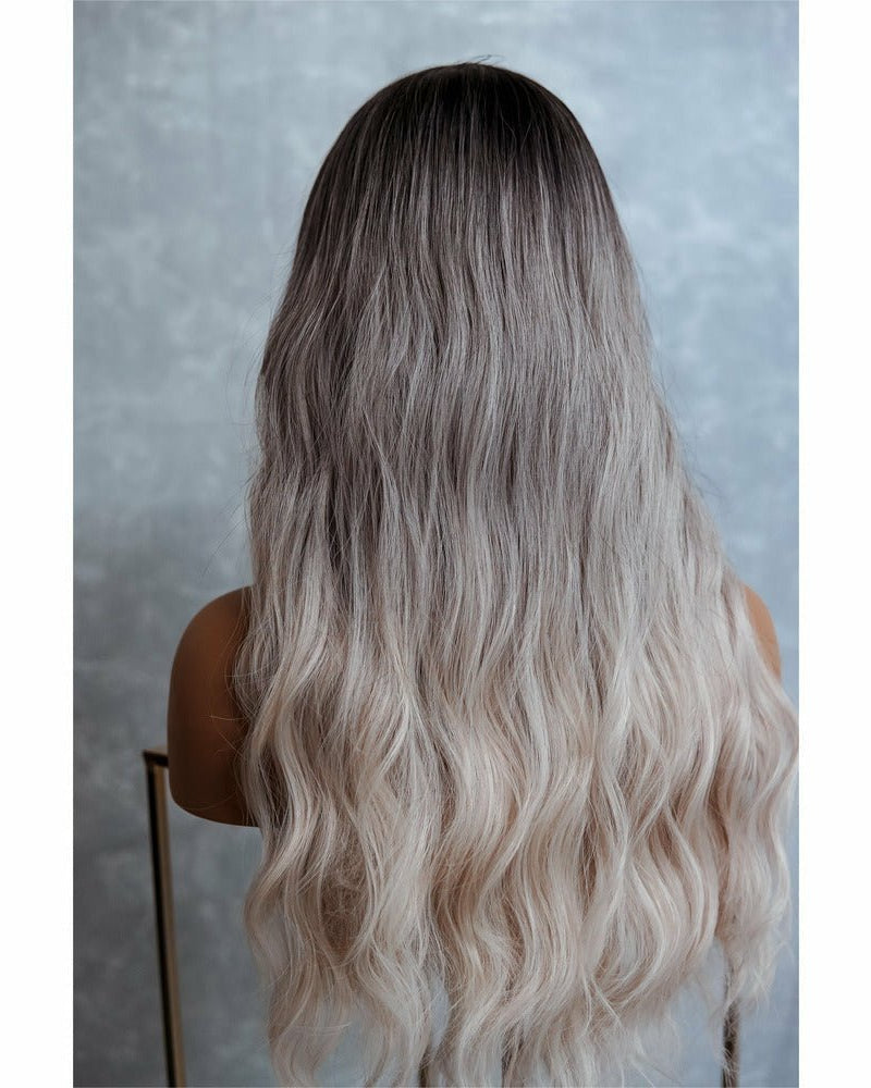 ALEXANDRA Ombre Fringe Wig - Milk & Honey Wigs