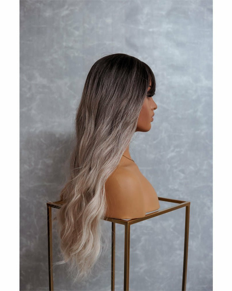 ALEXANDRA Ombre Fringe Wig - Milk & Honey Wigs