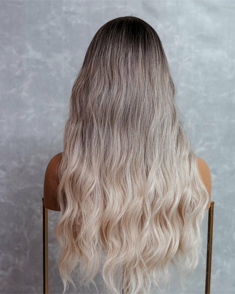 ALEXANDRA Ombre Fringe Wig - Milk & Honey Wigs