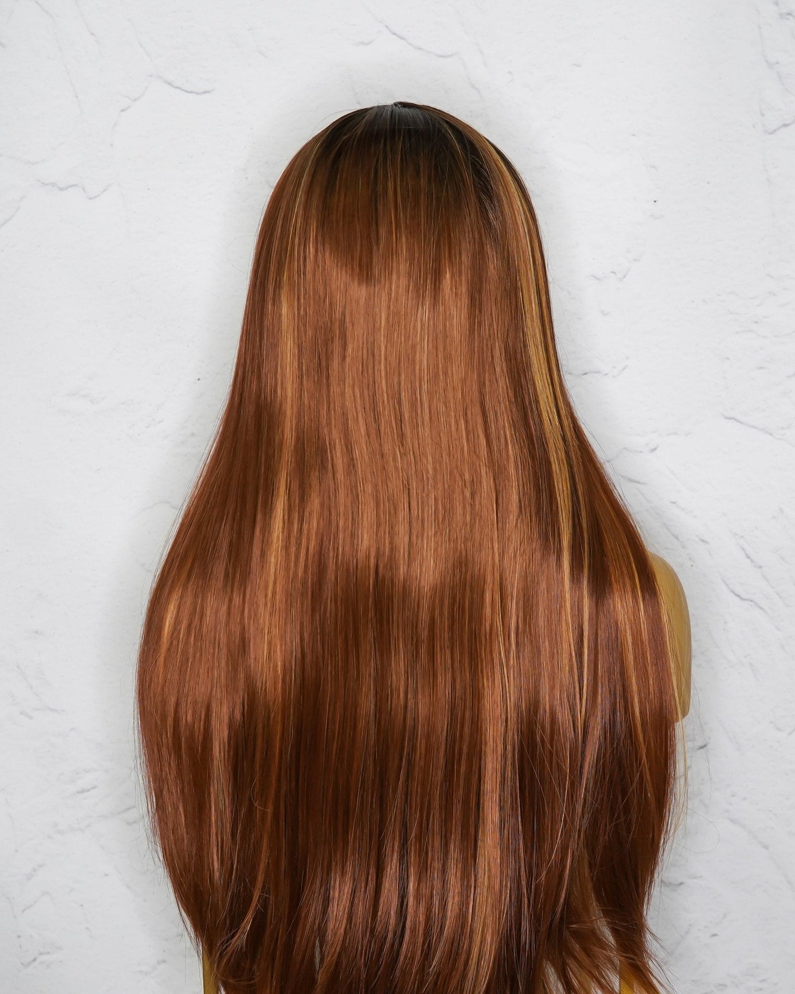 ALICIA Ombre Ginger Lace Front Wig - Milk & Honey Wigs