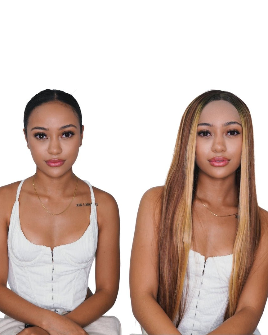 ALICIA Ombre Ginger Lace Front Wig - Milk & Honey Wigs