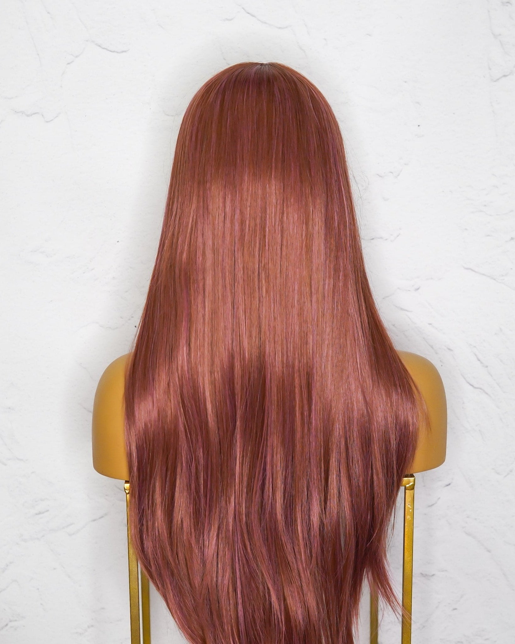 ALICIA Ombre Mauve Lace Front Wig - Milk & Honey Wigs
