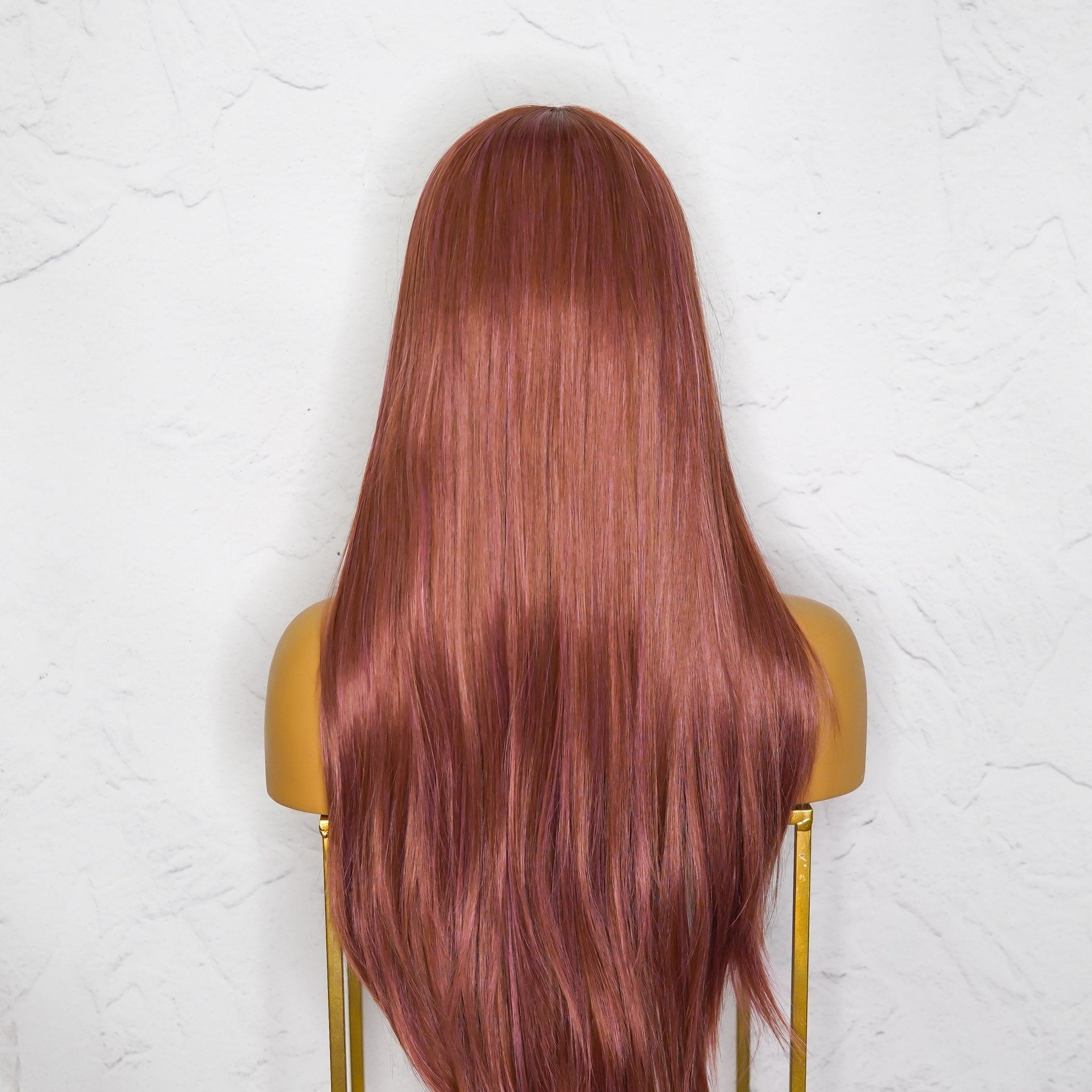 ALICIA Ombre Mauve Lace Front Wig - Milk & Honey Wigs