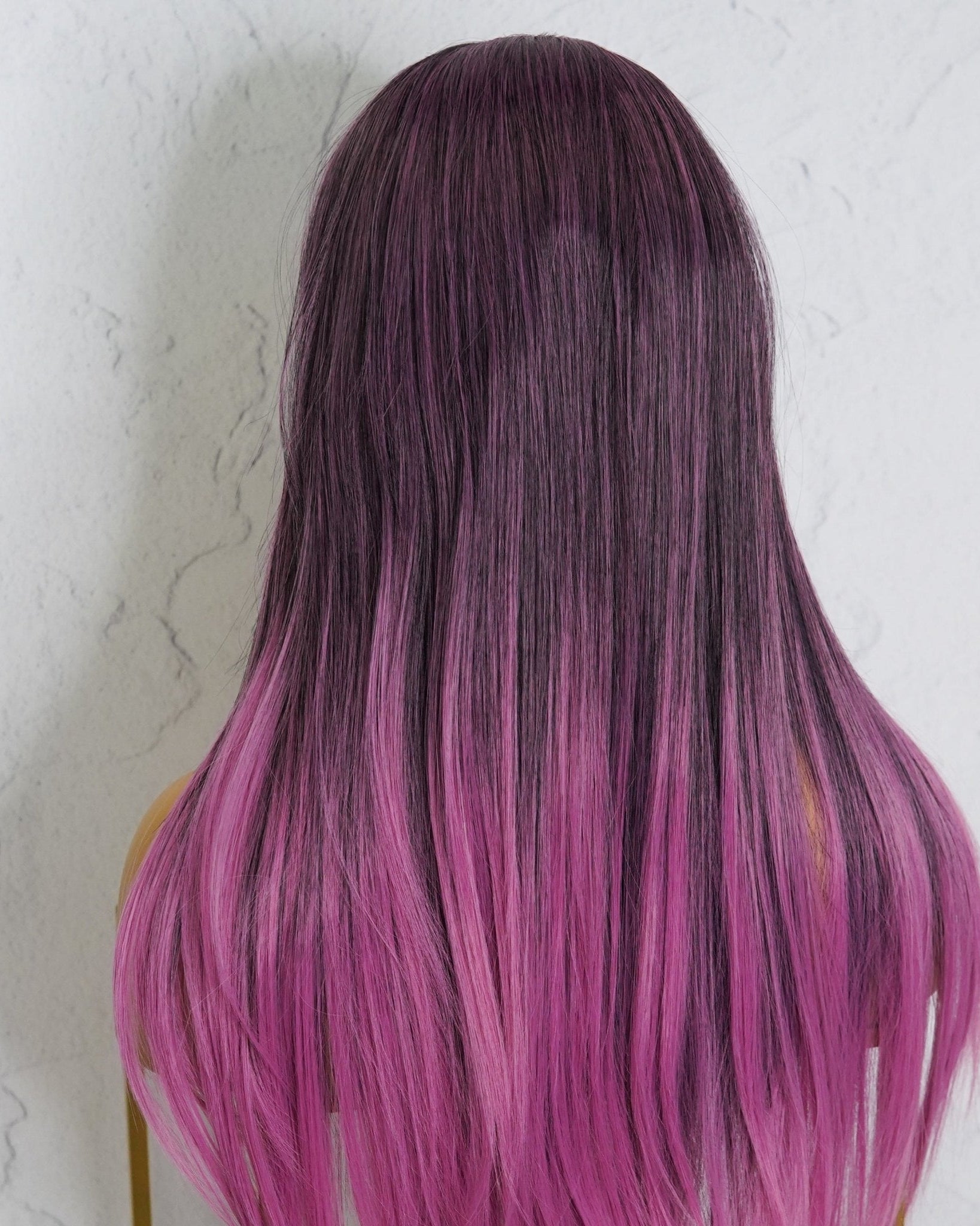 ALICIA Ombre Purple Lace Front Wig - Milk & Honey Wigs