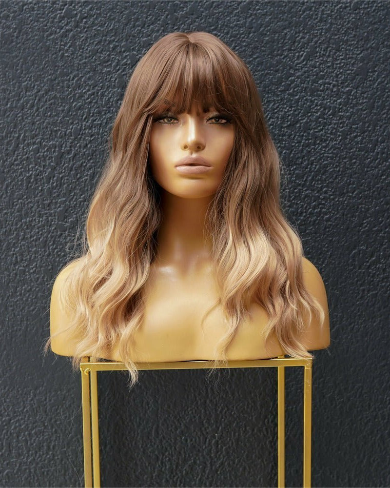 AMELIA Ombre Fringe Wig - Milk & Honey Wigs