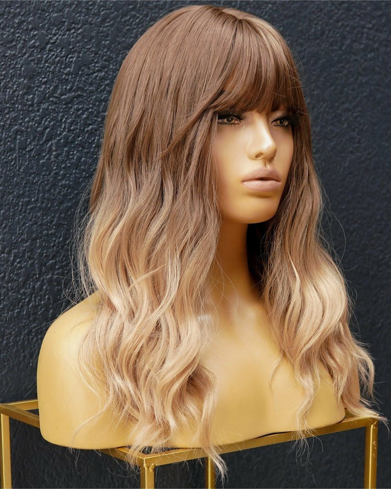 AMELIA Ombre Fringe Wig - Milk & Honey Wigs