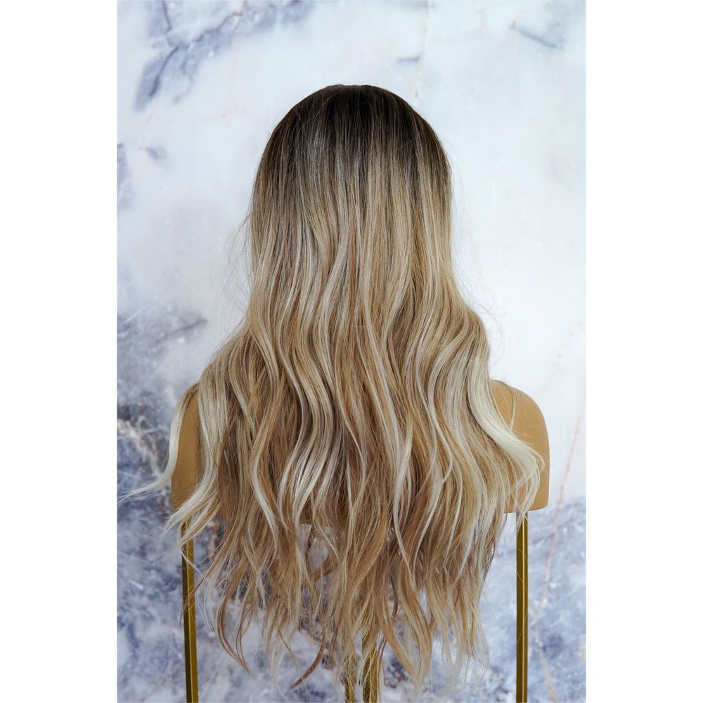 ANDREA Ombre Fringe Wig - Milk & Honey Wigs