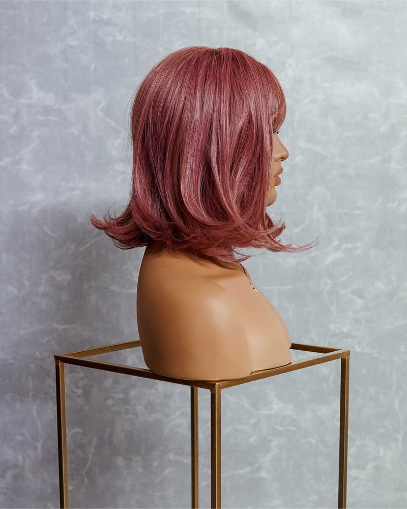 ANIME Mauve Fringe Wig - Milk & Honey Wigs
