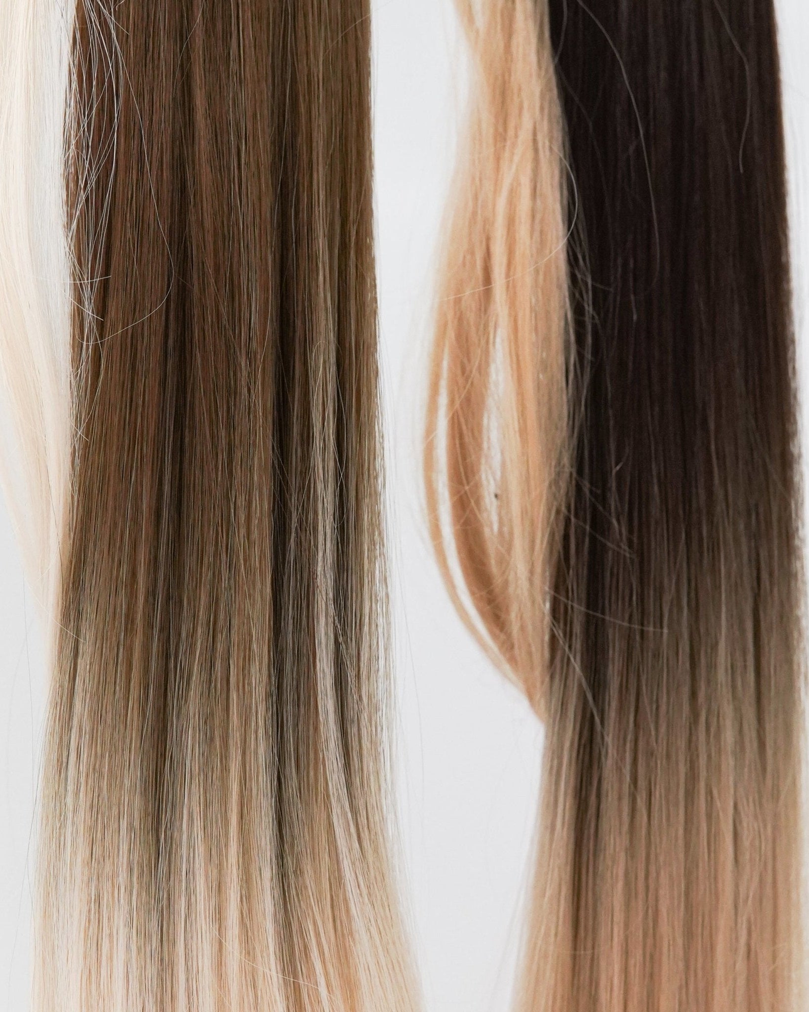 APRYL Synthetic 26” Ombre Straight Ponytail - Milk & Honey Wigs