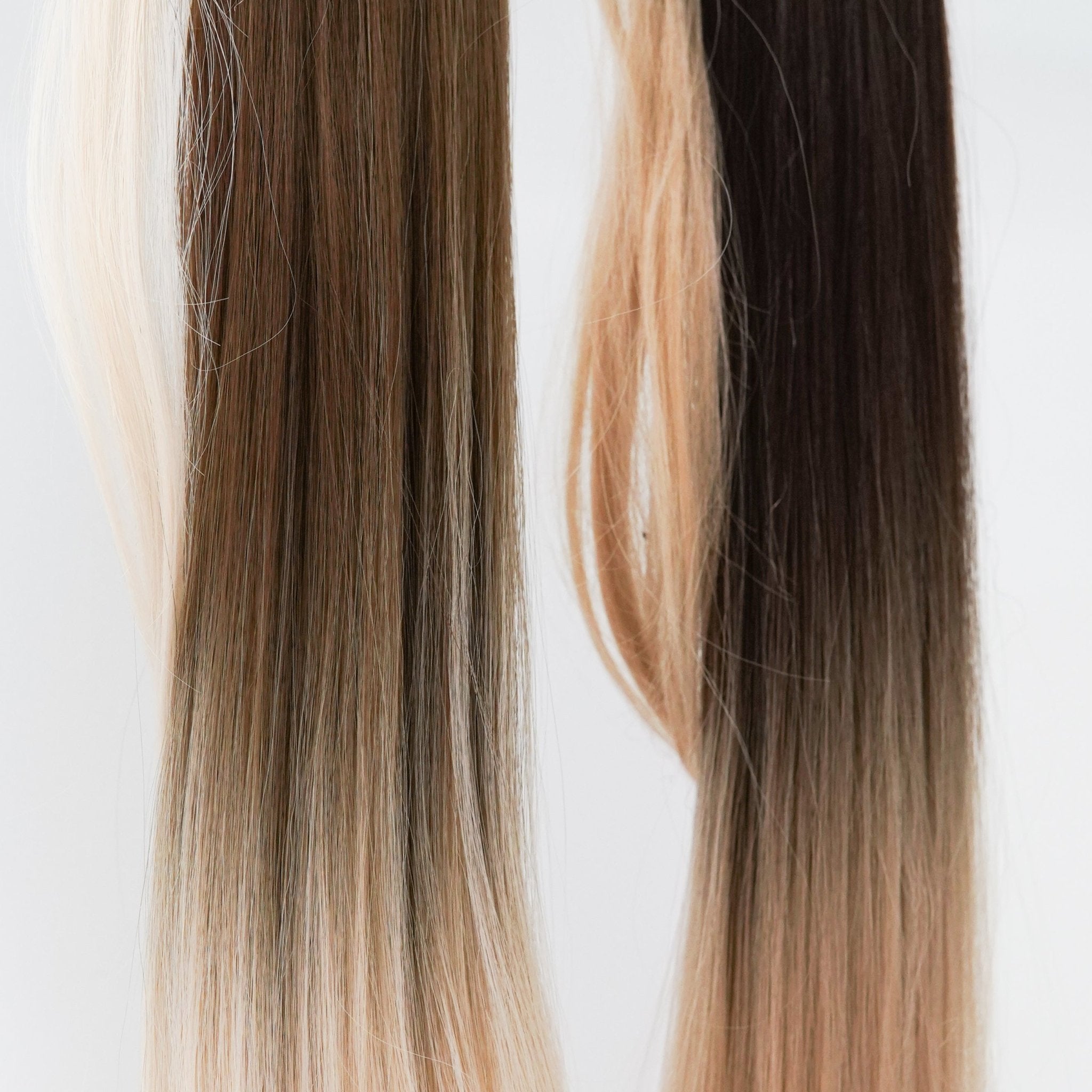 APRYL synthetic ombre straight ponytail, 26 inch | Milk & Honey Wigs