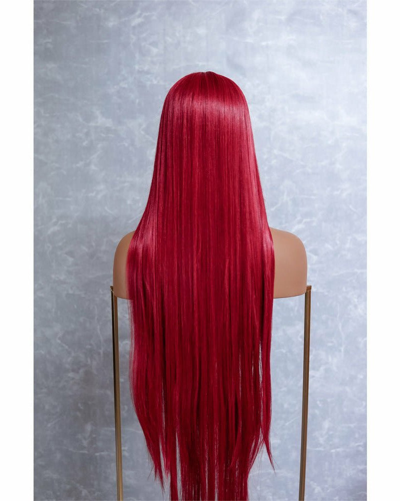 ARIEL 30" Red Lace Front Wig - Milk & Honey Wigs